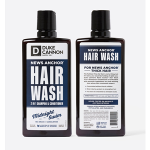 Duke Cannon News Anchor 2-in-1 Sulfate Free Hair Wash