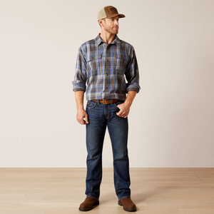 Ariat Men's Rebar Heavy Flannel Work Shirt
