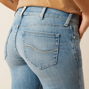 Ariat Wmn's Mid-Rise Alessia Straight Leg Jean