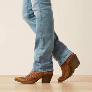 Ariat Wmn's Mid-Rise Alessia Straight Leg Jean