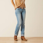 Ariat Wmn's Mid-Rise Alessia Straight Leg Jean