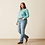 Ariat Wmn's Mid-Rise Alessia Straight Leg Jean