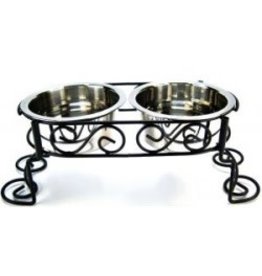 Ethical Pet - Spot Scrollwork Double Diner 1qt