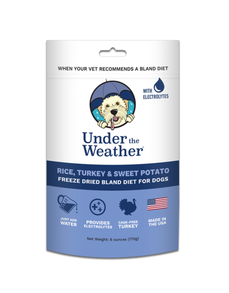 Under the Weather Freeze-Dried Bland Diet Rice Turkey & Sweet Potato 6oz