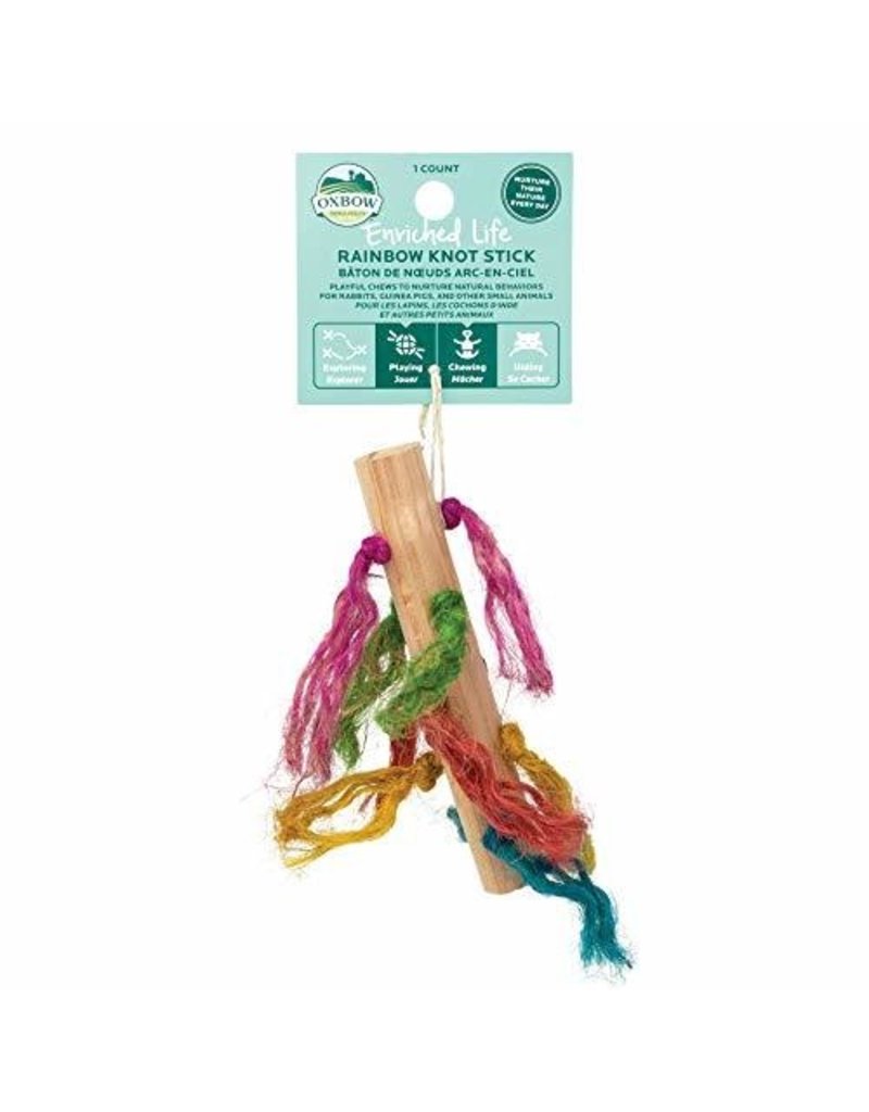 Oxbow Enriched Life Rainbow Knot Stick