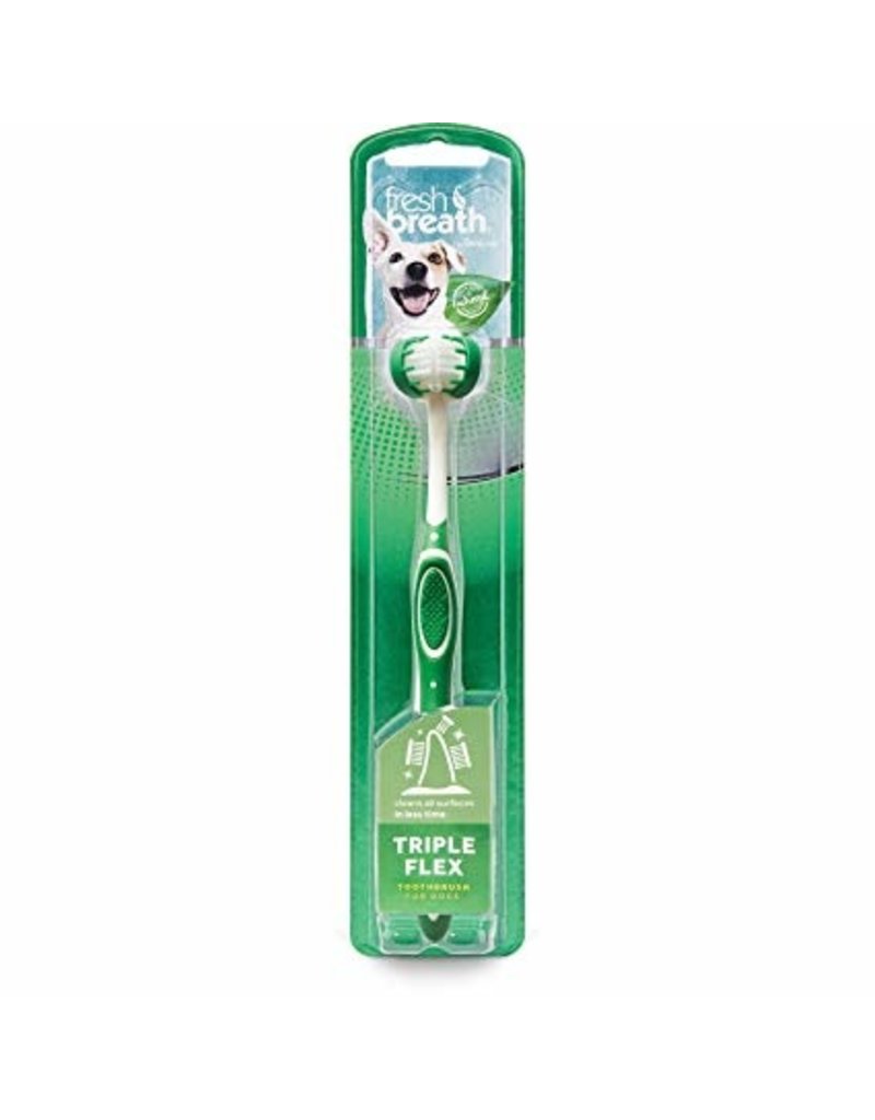 TropiClean Toothbrush Triple Flex Small