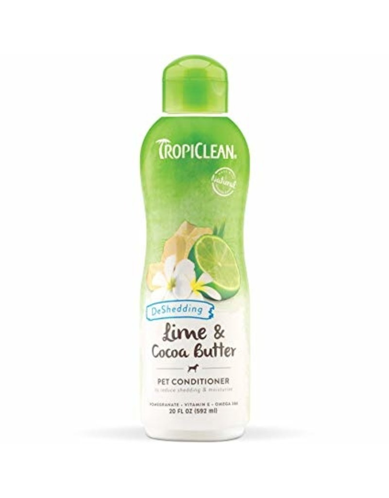 TropiClean Lime & Cocoa  Butter Deshedding Conditioner