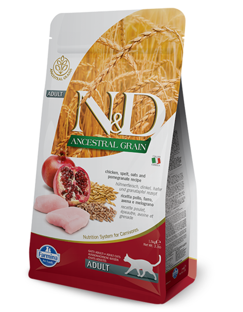 Farmina Cat Ancestral Grain Chicken & Pomegranate 3.3lb
