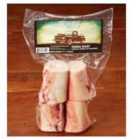 Tucker's Beef Bone 3in - 4 Pack