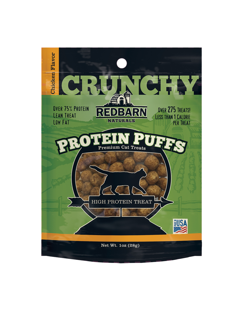Red Barn Cat Protein Puff Treat 1oz Pet In The City