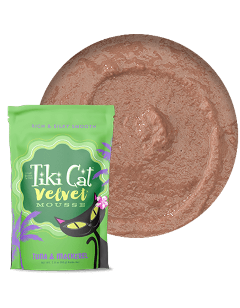 Tiki Cat Velvet Mousse Tuna & Mackerel 2.8oz