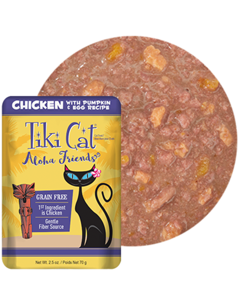 Tiki Cat Aloha Friends Chicken Egg & Pumpkin 2.5oz