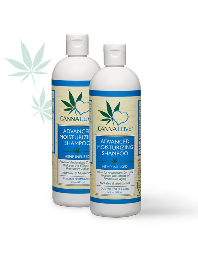 CannaLove Advanced Moisturizing Shampoo 16oz