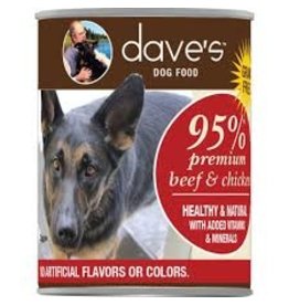 Dave's Dog 95% Beef & Chicken 13.2oz