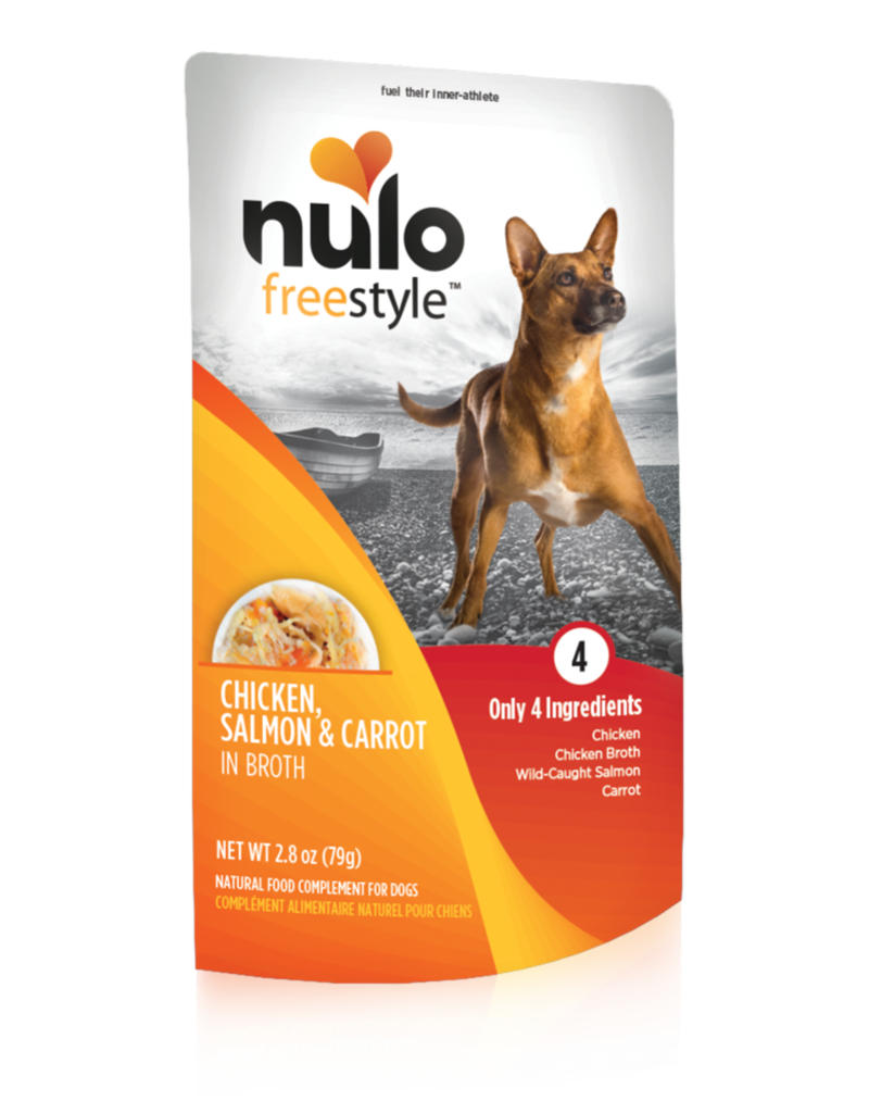 Nulo Freestyle Chicken Salmon & Carrot in Broth 2.8oz