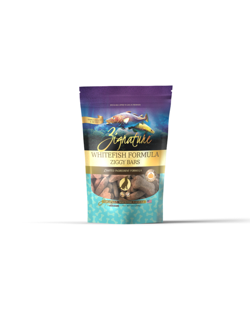Zignature Whitefish Ziggy Bars 12oz