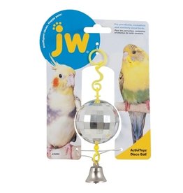 JW ActiviToy Disco Ball Bird Toy