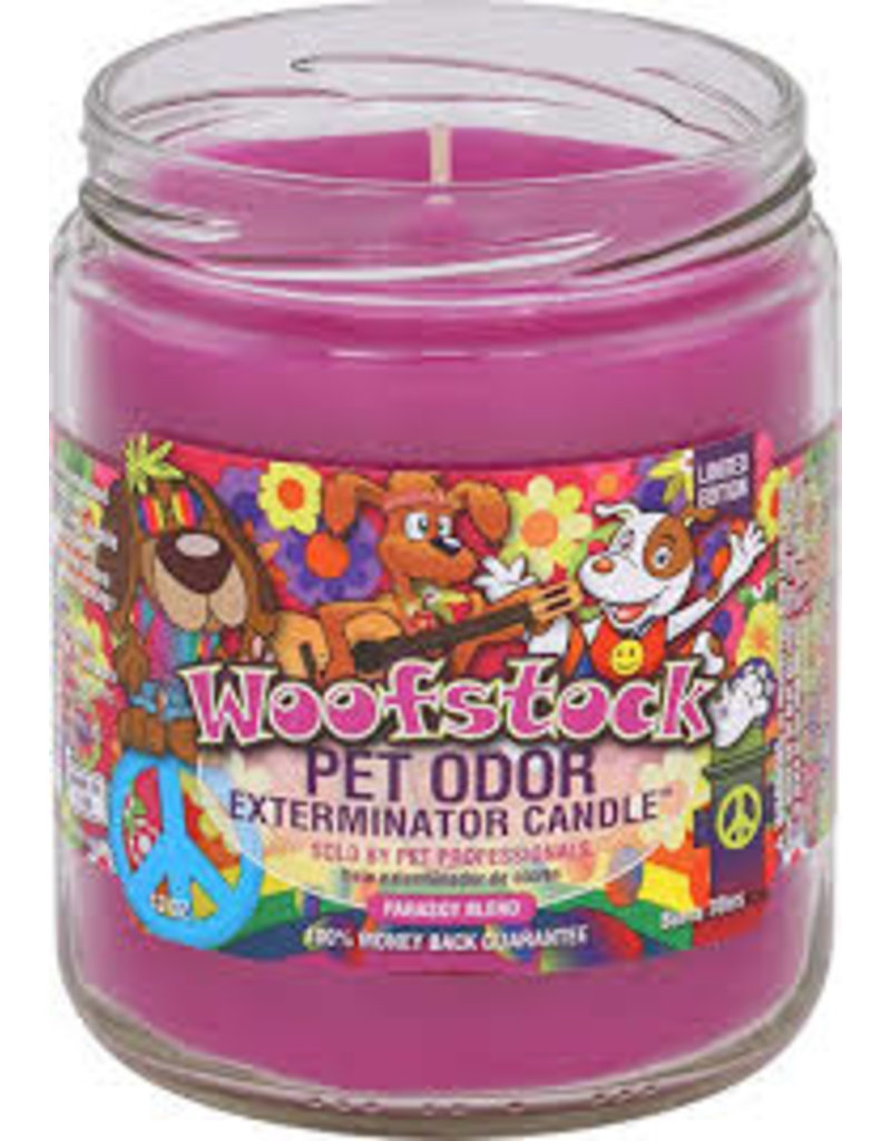 Specialty Pet Products Odor Exterminator Candle Woofstock