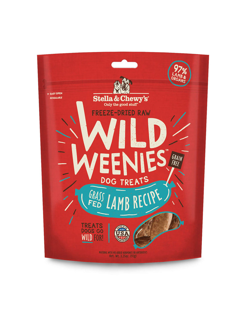 Stella & Chewy’s Wild Weenies Grass Fed Lamb 3.25oz