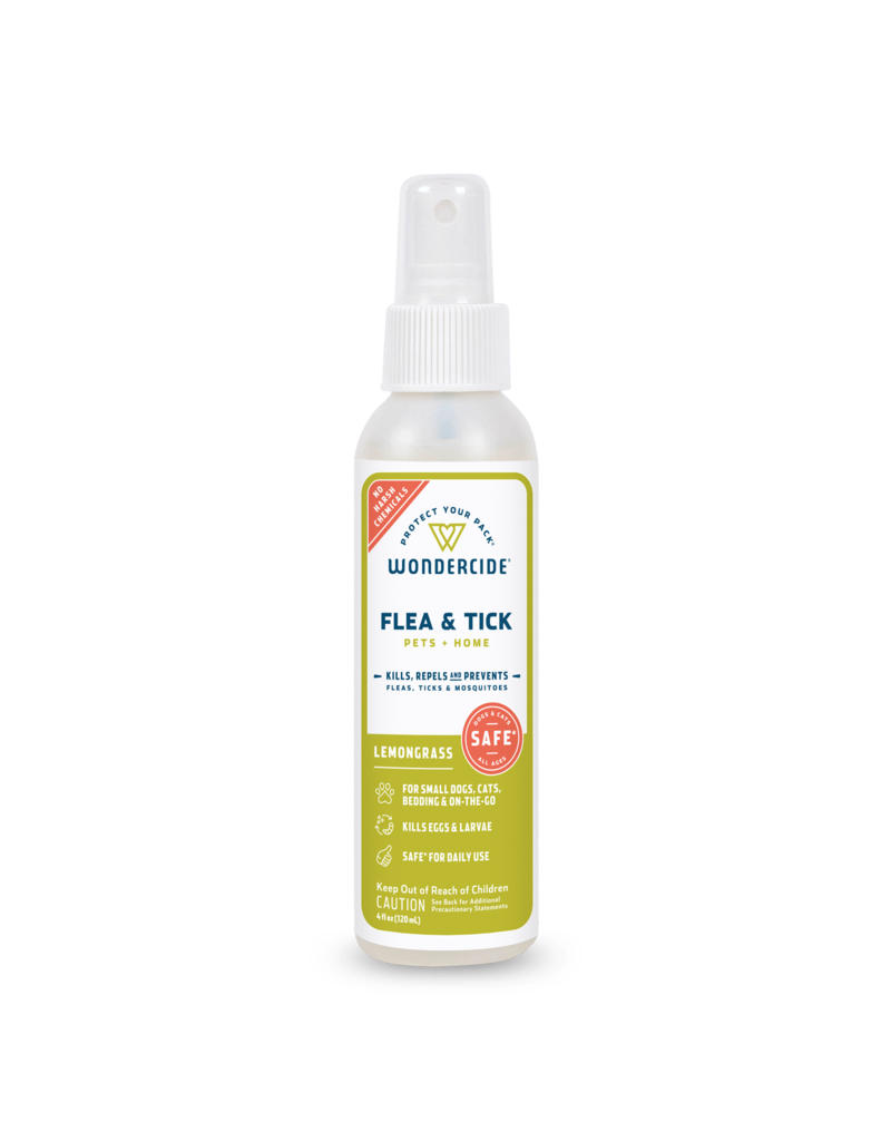 Wondercide Lemongrass Flea Tick & Mosquito Spray 4oz