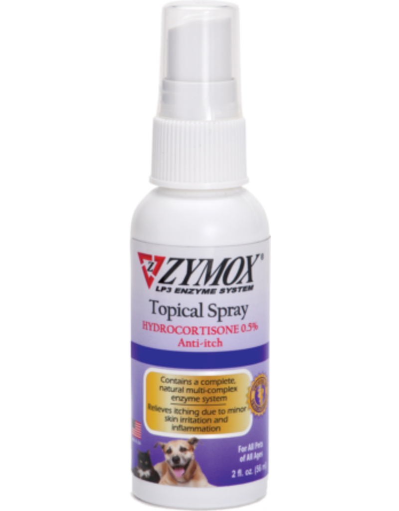 Zymox Topical Spray with .5% Hydrocortisone