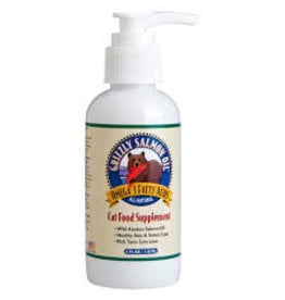 Grizzly Pet Products Wild Alaskan Salmon Oil 4oz