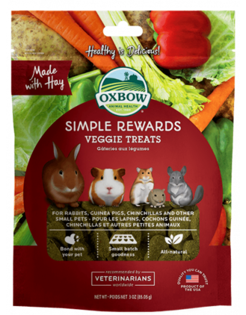 Oxbow Simple Rewards Veggie Treats 3oz