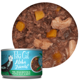 Tiki Cat Aloha Friends Tuna Whitefish & Pumpkin 3oz