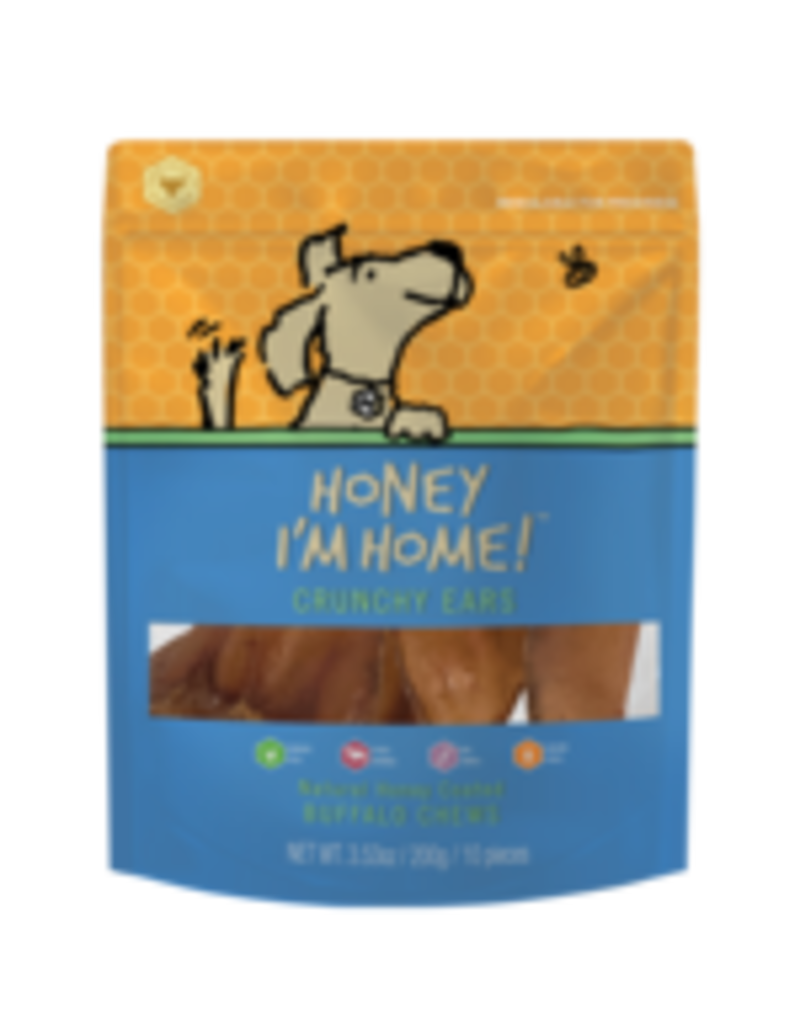 Honey I’m Home Honey Coated Buffalo Ear 10ct