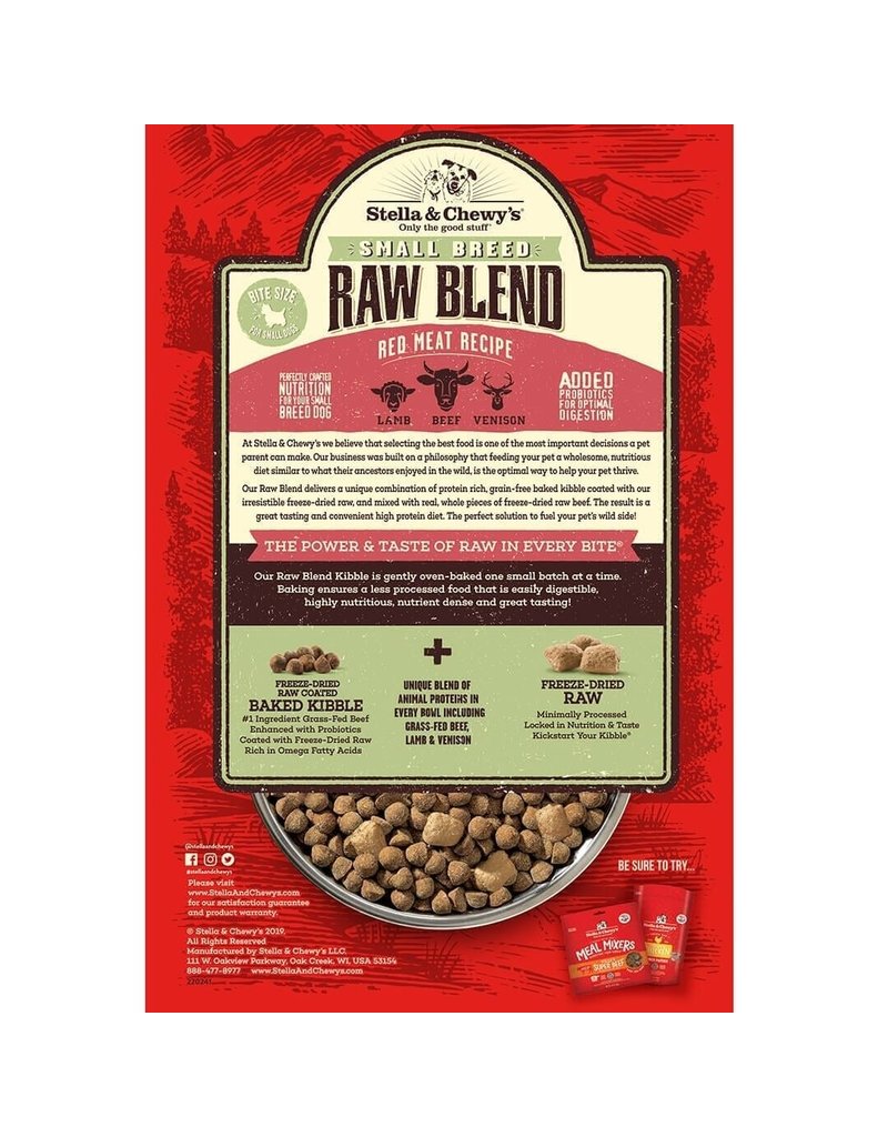 Stella & Chewy’s Raw Blend Red Meat Recipe Small Breed