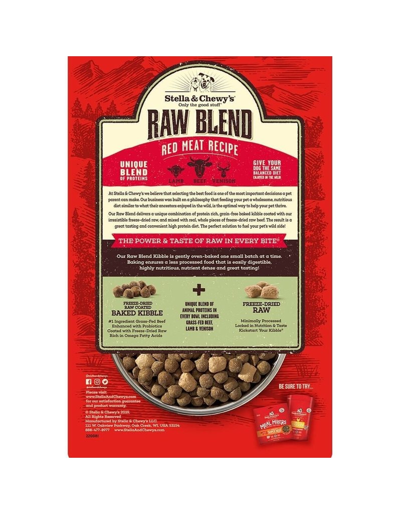 Stella & Chewy’s Raw Blend Red Meat Recipe