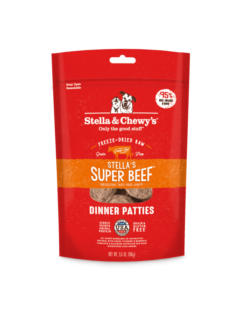 Stella & Chewy’s Stella's Super Beef Freeze-Dried Raw Dinner Patties