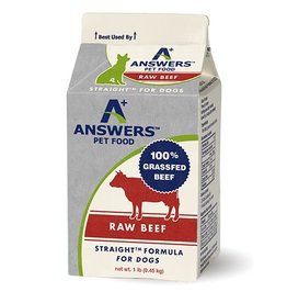 Answers Straight Raw Beef