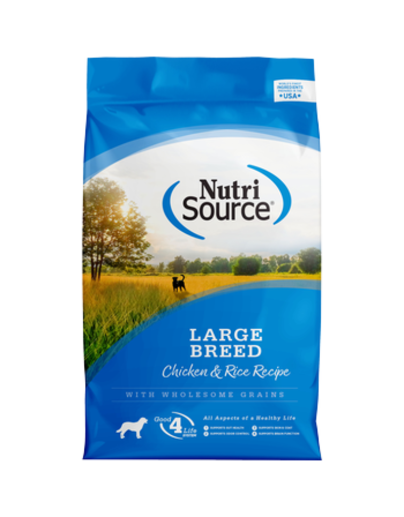 NutriSource Large Breed Chicken & Rice