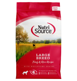 NutriSource Large Breed Beef & Rice