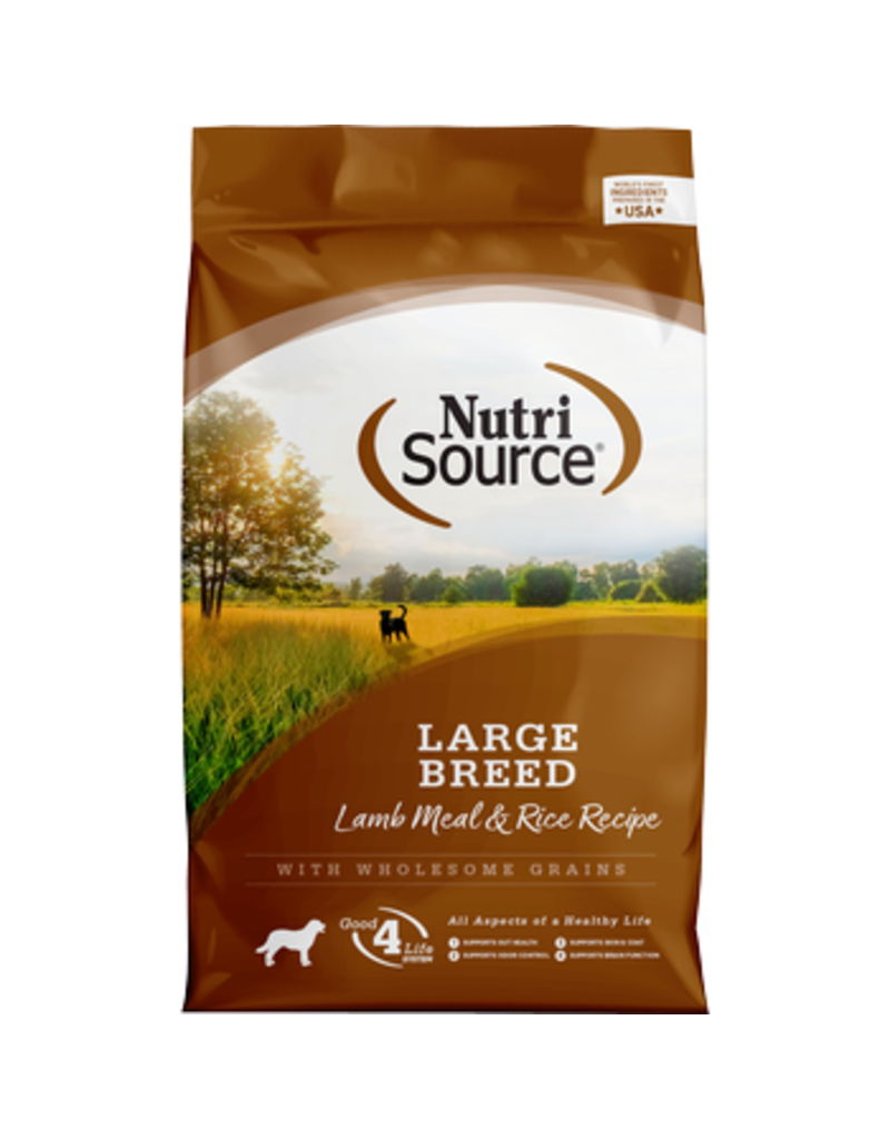 NutriSource Large Breed Lamb & Rice
