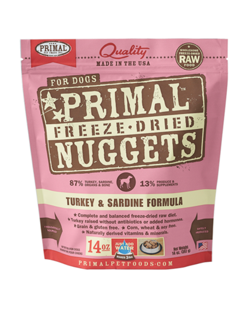 Primal Freeze-Dried Nuggets Turkey & Sardine