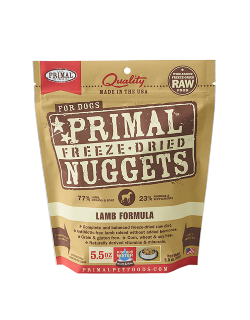 Primal Freeze-Dried Nuggets Lamb