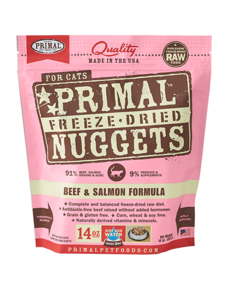 Primal Freeze-Dried Cat Nuggets Beef & Salmon