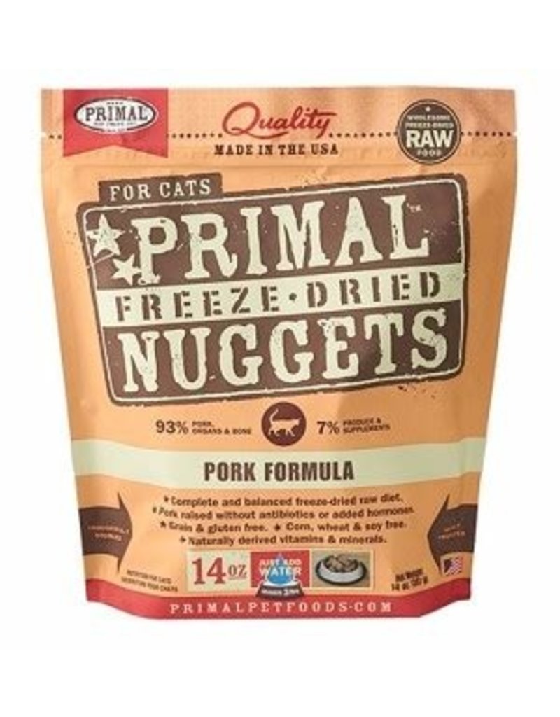 Primal Freeze-Dried Cat Nuggets Pork