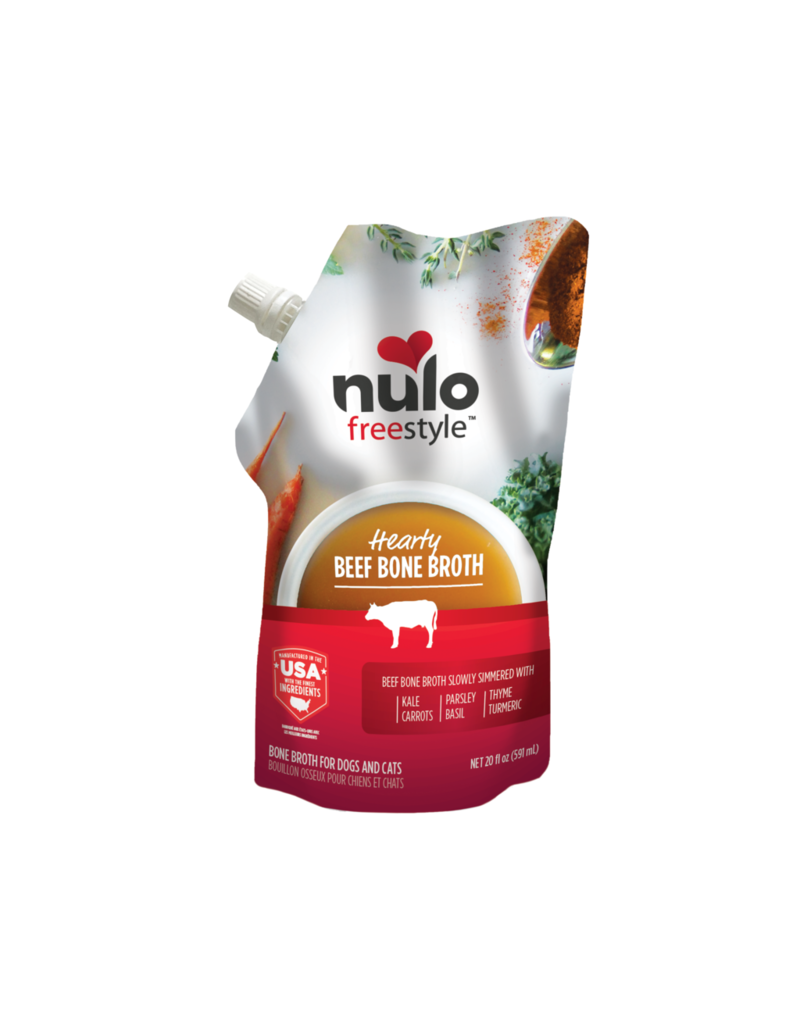 Nulo Freestyle Hearty Beef Bone Broth 20oz