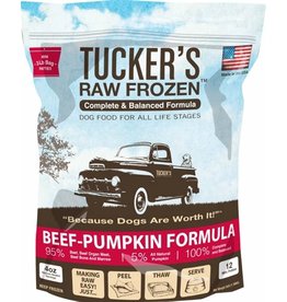 Tucker's Frozen Beef & Pumpkin