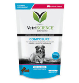 VetriScience Composure Bacon Flavor 45ct