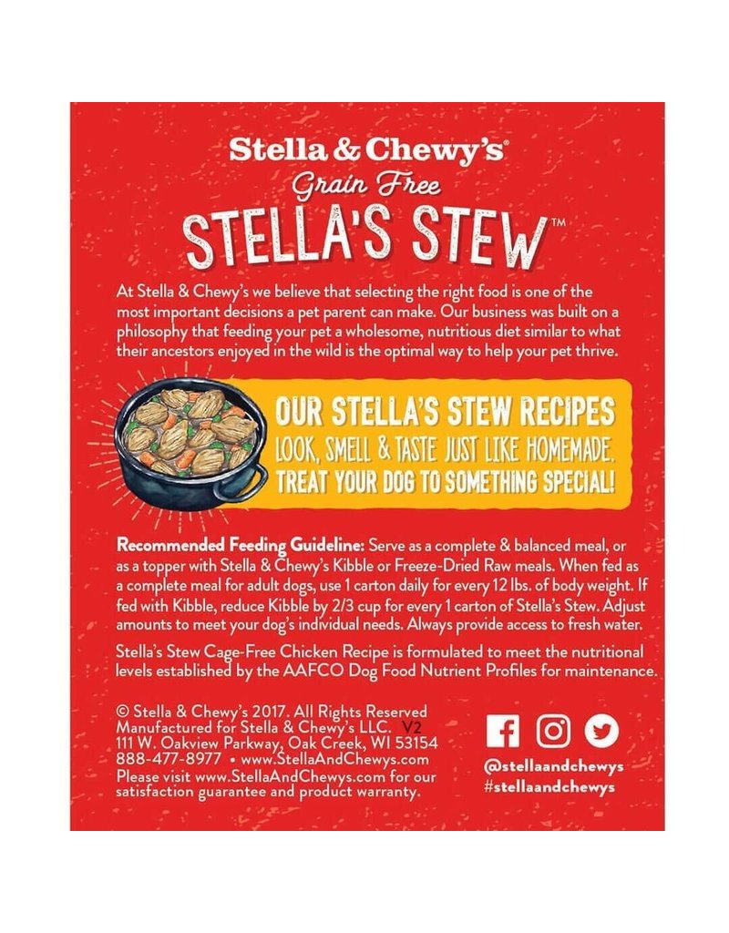 Stella & Chewy’s Cage-Free Chicken Stew 11oz