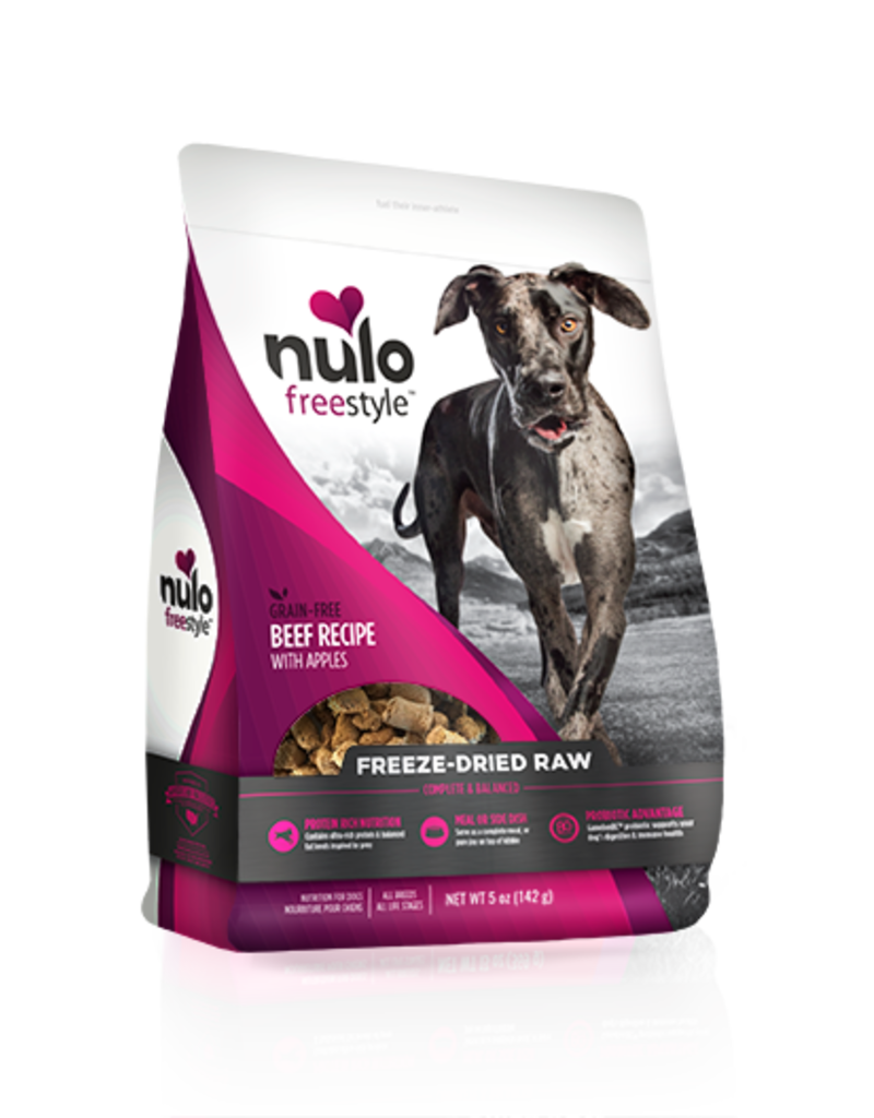 Nulo Nulo Freestyle Freeze-Dried Beef & Apples