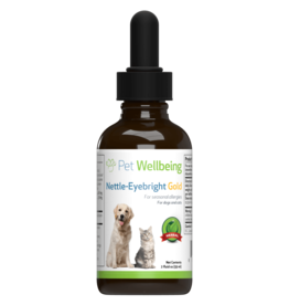 Pet Wellbeing Pet Wellbeing Nettle-Eyebright Gold 2oz