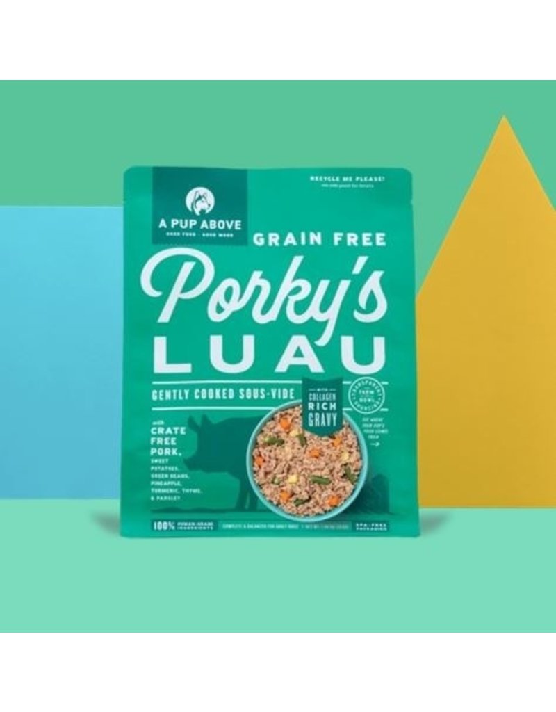 A Pup Above Porkys Luau