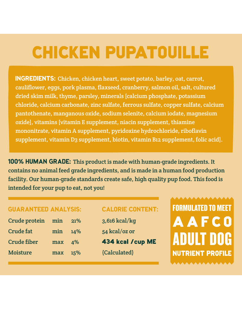 A Pup Above Chicka Pupatouille Cubies 2lb