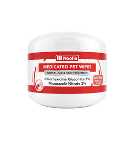 Nootie Medicated Pet Wipes 60 Ct