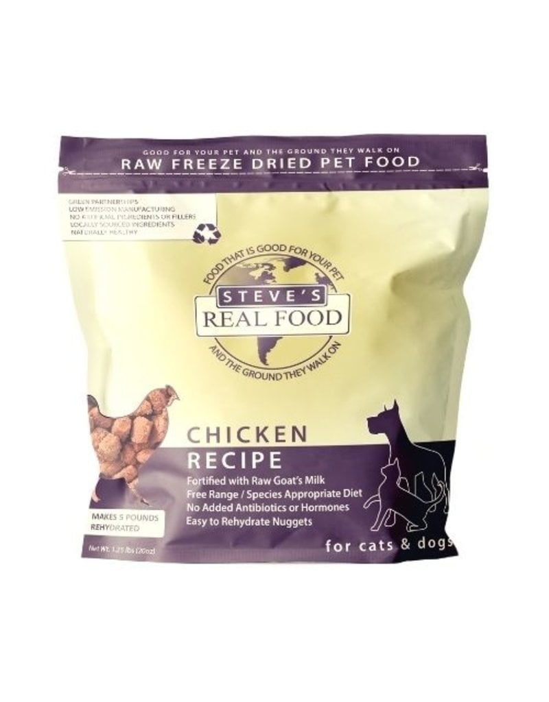 Steve's Real Food Nuggets Chicken 1.25lb